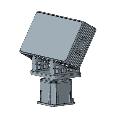 160W Active Phased Array grensbeveiligingsradar voor lage kleine en trage doelen