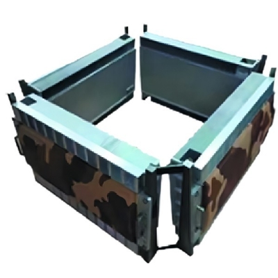 Twee-dimensionale actieve fase-array grens radar, drone surveillance radar.