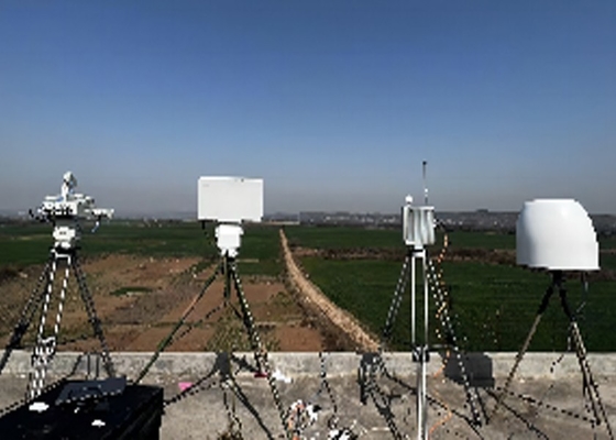 Alle vaste toestand Fase array radar voor UAV's Chemische ballonnen Bionische vogel detectie