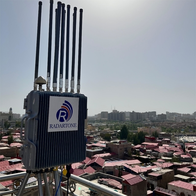 LT-P08 Digitaal grensradarsysteem met een omni-directionele UAV-jammer