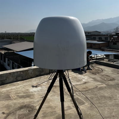 Hoogresolutionair dronebewakingsradar op lage hoogte met 150 m blind bereik