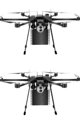 UAV-vliegtuigen met meerdere industriële netwerken, langdurige drones met meerdere missies