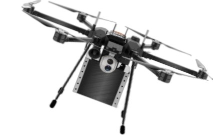 Netwerk UAV Onbemande Luchtvaartuig Multirotor Drone 10kg Nutteload 12S 28000mAh Batterij