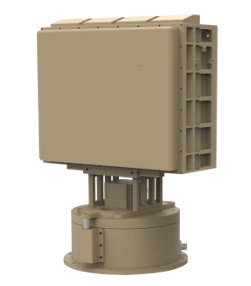 Volle luchtruimte dekking Tweedimensionale Fase-array radar
